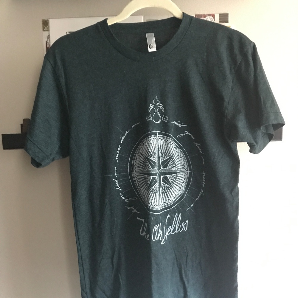 Hunter/Forest Green Band Tee - The Oh Hellos